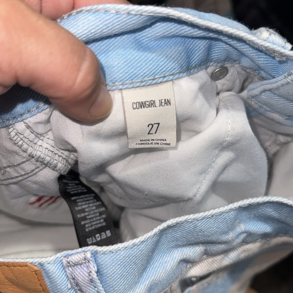 BDG jeans cowgirl cotton 27 waist hemmed - Picture 7 of 8